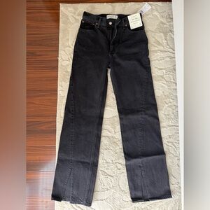 Abercrombie & Fitch Black 90s Relaxed Jeans High Rise